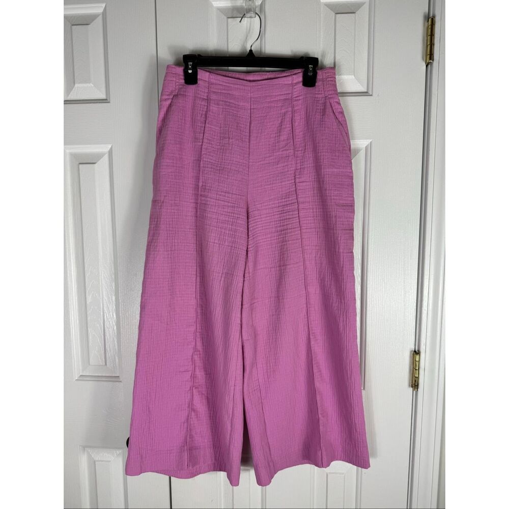 Maeve Anthropologie Womens Pink Pants Size 8